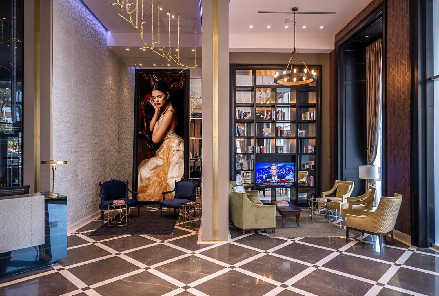 David Tower Hotel Netanya By Prima Hotels - 16 Years Plus 外观 照片 The lobby of the hotel