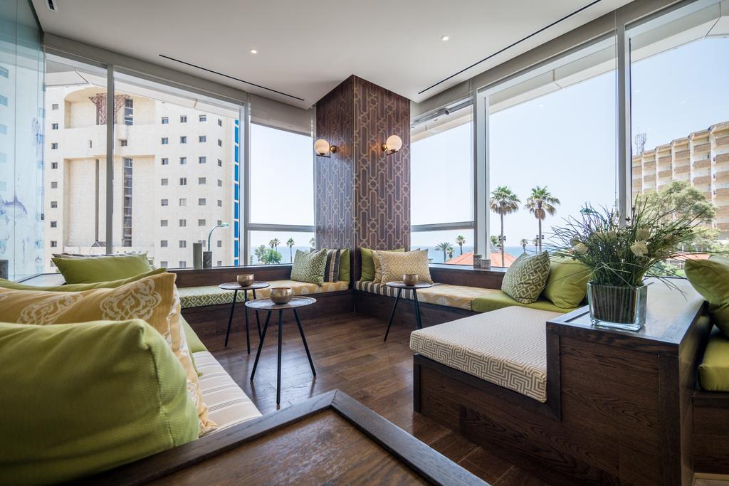 David Tower Hotel Netanya By Prima Hotels - 16 Years Plus 外观 照片 The Sky Lounge