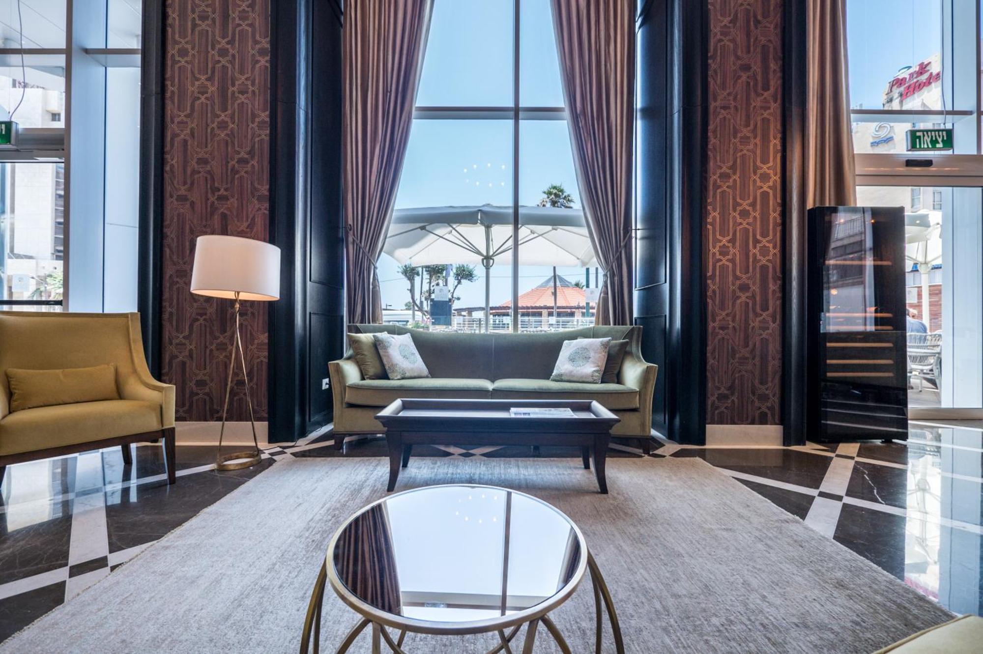 David Tower Hotel Netanya By Prima Hotels - 16 Years Plus 外观 照片 The lobby of the hotel